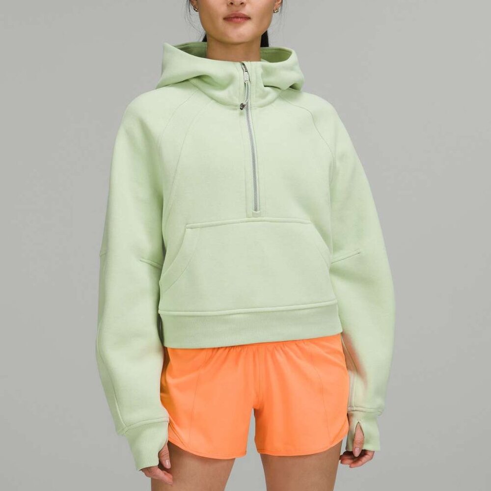 Lululemon Scuba Oversized Half-Zip Hoodie - Creamy Mint